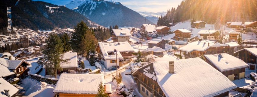 Morzine ski chalets